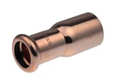 Trykkrør & Beslag - Vsh Fabrieken Xpress copper straight connector fø 15xø18 - 4802270