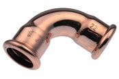 Trykkrør & Beslag - Vsh Fabrieken Xpress copper elbow 90 deg. ff 28 - 38300