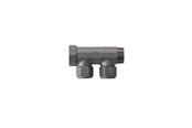 PEX-systemer - Pettinaroli manifold 2 outlets tea 15 mm - BI-202PT-15/10