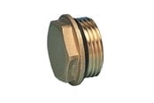 Gulvvarme - Pettinaroli 1/2 brass cap with washer for linear manifolds series 7000pm - 3522M-004