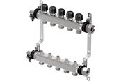 Gulvvarme - Uponor vario s manifold 5 loops ls 5 x 34 euro - 1088048