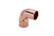 Kobberrør og beslag - Viega Angle 90° nipple/socket 22 mm copper - 100933