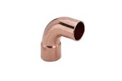 Kobberrør og beslag - Viega Bend 90° nipple/socket 22 mm copper - 100391