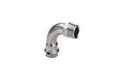 Trykkrør & Beslag - Viega Sanpress Inox transition bend 90° socket/nipple 15 mm x 1/2" stainless steel - 436896