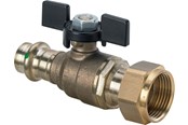 Beslag - Viega Easytop ball valve 18 mm x 3/4" gunmetal - 747077