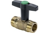 Beslag - Viega Easytop ball valve nipple/nipple 1" gunmetal - 746957