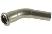 Trykkrør & Beslag - Vsh Fabrieken Xpr stainless elbow 45 deg. øf 108 - 6230114