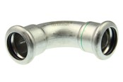 Trykkrør & Beslag - Vsh Fabrieken Xpr stainless elbow 90 deg. ff 54 - 6190261