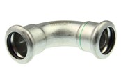 Trykkrør & Beslag - Vsh Fabrieken Xpr stainless elbow 90 deg. ff 42 - 6190250