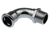 Trykkrør & Beslag - Vsh Fabrieken Xpr carbon elbow 90 deg. fm 42xr3/2 - 6202042