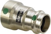 Trykkrør & Beslag - Viega Megapress adapter 15 x 1/2" socket/socket - 736255