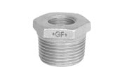 Gjengede beslag - Georg-Fischer Reducing bush galvanized concentric 1 x 1/4 - 770241224