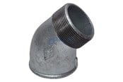 Gjengede beslag - Unite Angle galvanized  45° for m 3/4 - 000121406