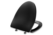 Toaletter, toalettseter, bidéer og reservedeler - Pressalit cera+ toiletseat with soft close black - 590001-D03999