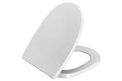 Toaletter, toalettseter, bidéer og reservedeler - Pressalit 750 toiletseat with cover white universal hinge - 750000-DC3999