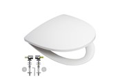 Toaletter, toalettseter, bidéer og reservedeler - Ifö Ifo sign hard seat white top mounted white - 99255