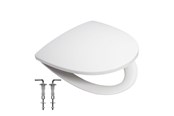 Toaletter, toalettseter, bidéer og reservedeler - Ifö Ifo sign hard seat white with qr or fixe - 99260