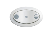 Toaletter, toalettseter, bidéer og reservedeler - Ifö Ifo cera push button kit white - Z96608