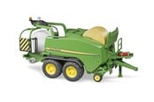 Leketøysbil - Bruder John Deere Wrapping baler C441R - 02032