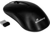 Mus - MediaRange Wireless Optical Mouse. Black - Mus - Optisk - 3 knapper - Svart - MROS209