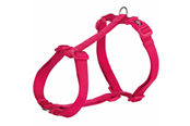 Hund - Trixie Premium H-Harness S–M: 42–60 cm/15 mm Fuchsia - TX-203311