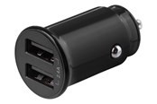 Mobil - Adaptere og ladere - Deltaco 12/24 V USB car charger with compact size - USB-CAR124