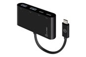 USB-hub - ALOGIC USB-C SuperSpeed Combo Hub with 2 Port USB-C & 2 Port USB-A USB-hub - 4 porter - Svart - UCH2C2A