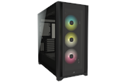 Kabinett - Corsair iCUE 5000X RGB TG - Black - Kabinett - Miditower - Svart - CC-9011212-WW