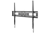 Veggmontering, AV-braketter & AV-møbler - Pro TV wall mount FIXED (XL) black - for TVs 75 kg 100" 200 x 200 mm - 4040849498923