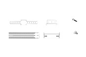 Veggmontering, AV-braketter & AV-møbler - Yealink VESA mount for MVC400/A20/UVC40/A30 - VCS-TVMount2