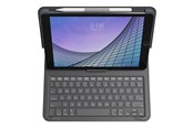 Tastatur - ZAGG Messenger Folio 2 - Tastatur & Foliosett - Nordisk - Svart - 103007177