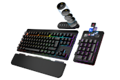 Tastatur - Mountain Everest Max - MX Red - Black - Gamingtastatur - Nordisk - Svart - MG-EVK1B-CR1-NO