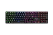 Tastatur - Sharkoon PureWriter RGB - keyboard - Tastatur - Fransk - Svart - 4044951027897