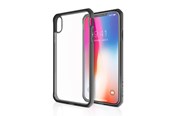 Mobil - Deksel og etui - ITSKINS  Cover for iPhone XS Max. Transparent Black / - APXP-HYBMK-BKTR