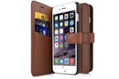 Mobil - Deksel og etui - ITSKINS  Book Wallet for iPhone X. Brown - APHX-BOOKC-BROW