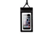 Mobil - Deksel og etui - ConnecTech  water repellent bag with strap for smartphones. Black - SXS4100