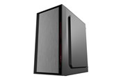 Kabinett - Gembird FORNAX-960R - tower - micro ATX - Kabinett - Tower - Svart - CCC-FORNAX-960R