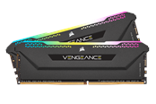 RAM - Corsair Vengeance RGB PRO SL DDR4-3200 - 16GB - CL16 - Dual Channel (2 pcs) - AMD Optimized - Svart med RGB - CMH16GX4M2Z3200C16