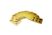 Brettspill & Puslespill - Mikamax Gold Playing Cards Giftbox - 04054