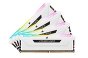 RAM - Corsair Vengeance RGB PRO SL DDR4-3600 - 32GB - CL18 - Quad Channel (4 pcs) - Intel XMP - Hvit med RGB - CMH32GX4M4D3600C18W