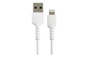 Skjermkabel - StarTech.com 30cm Durable USB A to Lightning Cable - RUSBLTMM30CMW