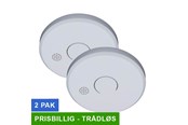 Sikkerhet - Foss Europe Life smokealarm 9v value link - wireless 2 pack - 100270