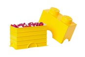 Barnerom - LEGO STORAGE BRICK 2 - YELLOW - 40021732