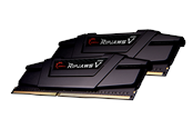 RAM - G.Skill Ripjaws V DDR4-2666 - 64GB - CL19 - Dual Channel (2 pcs) - Intel XMP - Svart - F4-2666C19D-64GVK