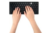 Tastatur - Kensington Dobbelt trådløst kompakt tastatur for flere enheter - Tastatur - Nordisk - Svart - K75502PN