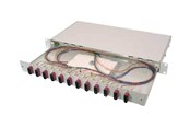 Tilbehør - DIGITUS DN-96322-4 - fibre-optic splice box - 1U - 19" - DN-96322-4