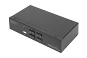 KVM-switch - DIGITUS DS-12880 - KVM / audio / USB switch - 4 ports - DS-12880