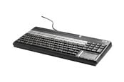 Tastatur - HP POS Keyboard with Magnetic Stripe Reader - Tastatur - Engelsk - Svart - FK218AA#ABU