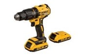 Skru/Bormaskin - Dewalt 18V XR Brushless Compact Drill Driver - 2 x 2Ah - DCD778D2T