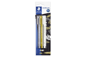 Skrive- & Tegneverktøy - Staedtler Metal.pen gold.silver& white pen BC - 8323-S BK3